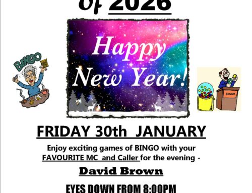 First Bingo Night of 2026