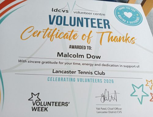 Lancaster CVS volunteer awards